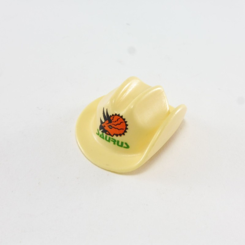 Playmobil 30273 Playmobil Chapeau Stetson Jaune Paille Bord Relevé SAURUS