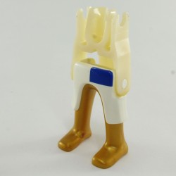 Playmobil 15015 Playmobil Paire de Jambes Knight Gilded & White Square Blue