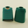 Playmobil 23755 Playmobil Set of 2 Emerald Green Busts with Blue Lines
