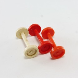 Playmobil 30186 Playmobil Set of 3 Stroller or Trolley Wheels