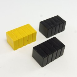 Playmobil 13800 Playmobil Set of 3 Pieces Black & Yellow