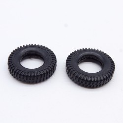 Playmobil 31947 Playmobil Set of 2 Tires 4mm Width 18mm Diameter