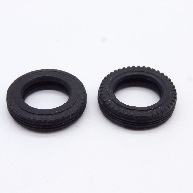 Playmobil 31948 Playmobil Set of 2 Tires 4mm Width 18mm Diameter