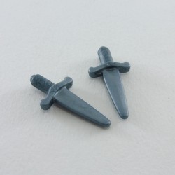 Playmobil 1079 Playmobil Set of 2 Daggers Blue Knives