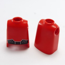 Playmobil 4112 Playmobil Set of 2 Red Busts with Black Belt