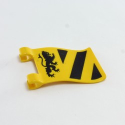 Playmobil 3305 Playmobil Black Lion Yellow Flag