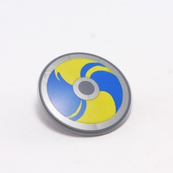 Playmobil 29833 Playmobil Round Shield Silver Yellow and Blue