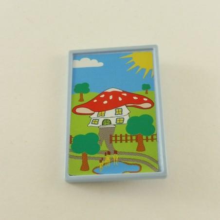 Playmobil 23318 Playmobil Blue Panel System X Mushroom