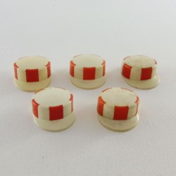 Playmobil 17100 Playmobil Set of 5 Vintage or Dirty Vintage Worker Hats