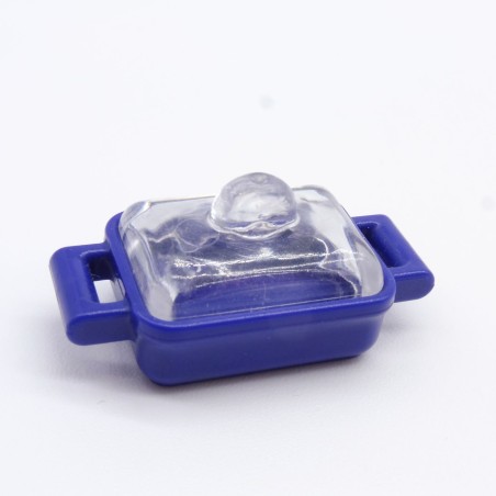 Playmobil 31365 Playmobil Blue Dish with Transparent Lid