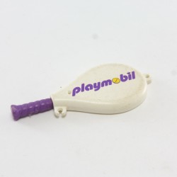 Playmobil 30198 Playmobil Purple Tennis Racket with slightly dirty cover
