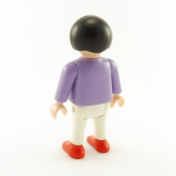 Playmobil Enfant Garçon Blanc et Violet 3009