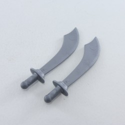 Playmobil 21047 Playmobil Batch of 2 Sabres Gray Scimitars
