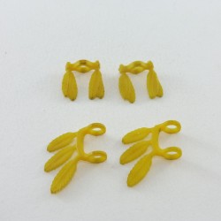 Playmobil 16328 Playmobil Lot of 4 Yellow Feathers for Indian Weapons Sales