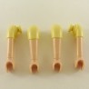 Playmobil 23811 Playmobil Set of 2 Pairs of Yellow Straw Arms with Short Sleeves