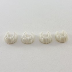 Playmobil 11637 Playmobil Set of 4 White Furs for Indian Foot