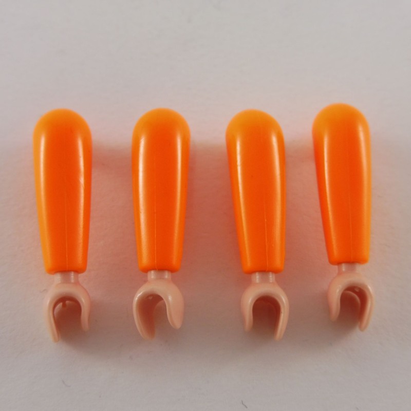 Playmobil 24755 Playmobil Set of 2 Pairs of Orange Fluo Arms