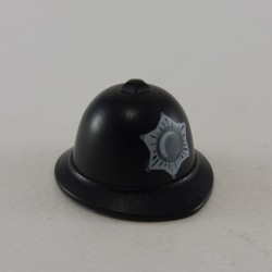 Playmobil 24782 Playmobil Black Police Helmet English Bobby 9237