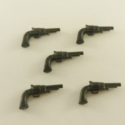 Playmobil 3140 Playmobil Set of 5 Dark Gray Pistols for Cowboy