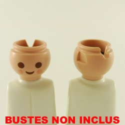 Playmobil 4132 Playmobil Lot of 2 Heads Women