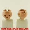 Playmobil 4132 Playmobil Lot de 2 Têtes Femmes