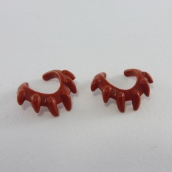 Playmobil 5487 Playmobil Lot of 2 Wild Indian Brown Necklaces