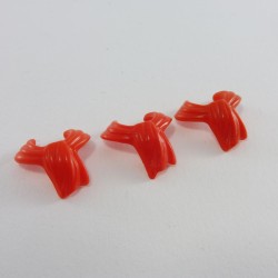 Playmobil 11593 Playmobil Lot of 3 Red Cowboy Scarves
