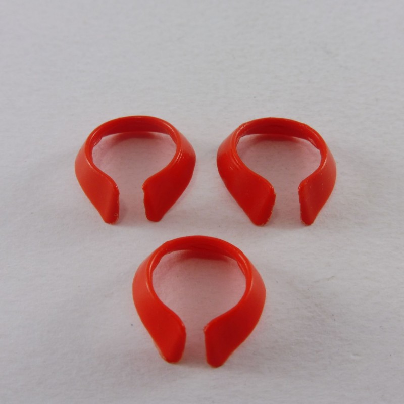 Playmobil 4955 Playmobil Set of 3 Vintage Red Open Collars