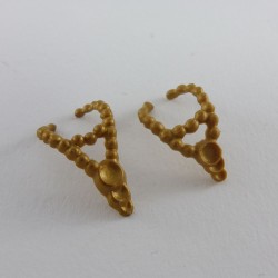 Playmobil accessories necklace gold bracelet spare part golden necklace bracelet 2 