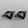 Playmobil 7070 Playmobil Batch of 2 Green Officers Police Officer