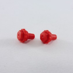 Playmobil 20299 Playmobil Batch of 2 Stoppers Connections Red Fireman