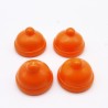 Playmobil 5434 Playmobil Set of 4 Children's Hats Oranges