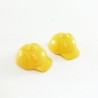 Playmobil 11830 Playmobil Lot of 2 Yellow Children Caps