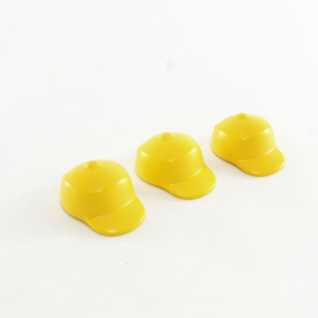 Playmobil 5430 Playmobil Lot of 3 Children Caps Yellow