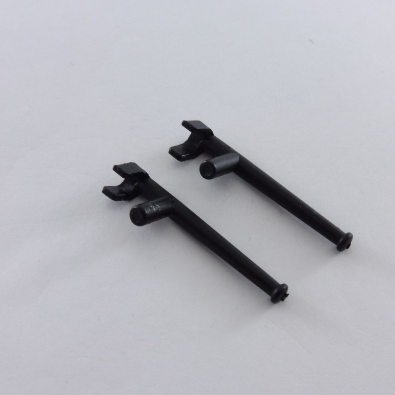Playmobil 11365 Playmobil Lot de 2 Béquilles Noires Adulte