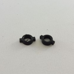 Playmobil 15510 Playmobil Set of 2 Black Fasteners for Wheels Jeep Cars