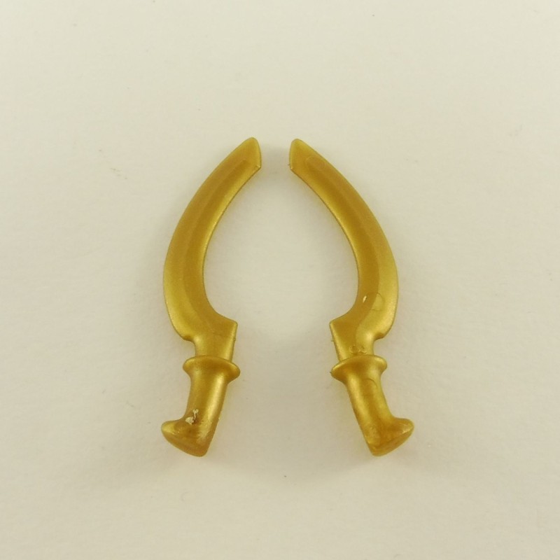 Playmobil 8537 Playmobil Lot of 2 Golden Sickles