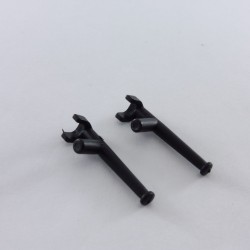 Playmobil 11366 Playmobil Lot de 2 Béquilles Noires Enfant