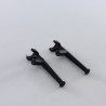 Playmobil 11366 Playmobil Lot de 2 Béquilles Noires Enfant