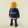 Playmobil Police Blue Man with Collar