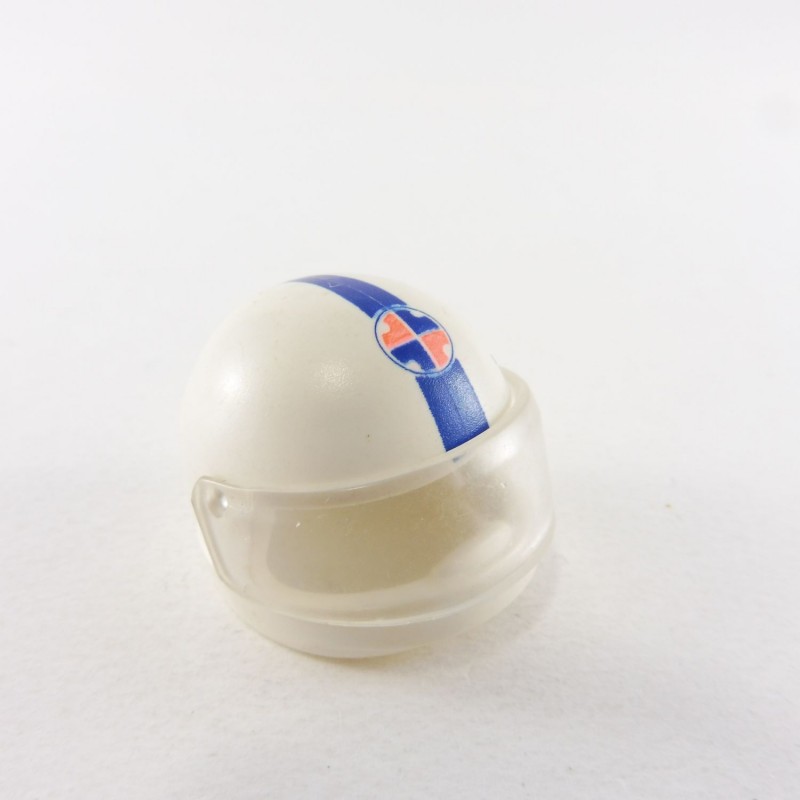 Playmobil 24946 Playmobil White Motorcycle Helmet with Visor