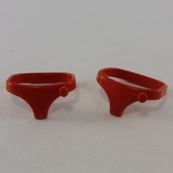 Playmobil 24719 Playmobil Set of 2 Orange Belts with Picot Front