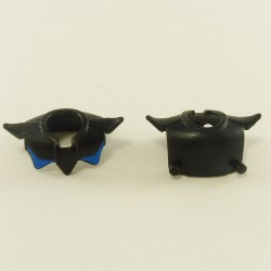 Playmobil 23091 Playmobil Set of 2 Collars Armor Black and Blue with 2 Picos in Back