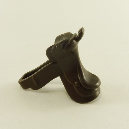 Playmobil 23534 Playmobil Western saddle Dark Brown Horse 3rd Generation