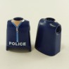 Playmobil 22992 Playmobil Lot de 2 Bustes Police avec Col Ouvert