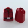Playmobil 26933 Playmobil Lot of 2 Red Busts with Black Belt and African Collar