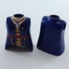 Playmobil 26987 Playmobil Lot of 2 Busts of Woman Dark Blue Viking Pirate