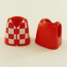 Playmobil 23056 Playmobil Set of 2 Red and White Gilets