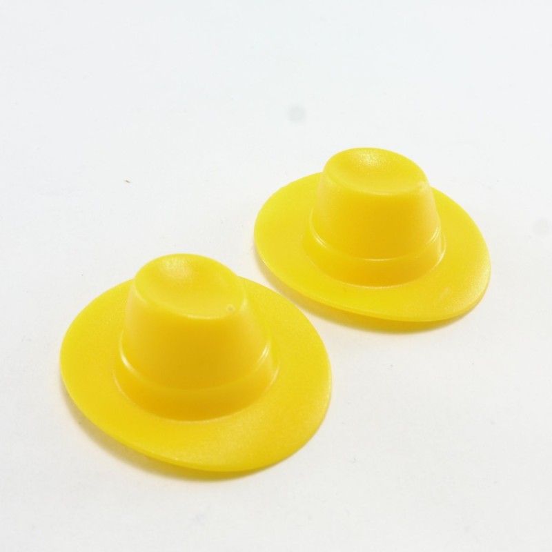 Playmobil 2494 Playmobil Lot of 2 adult peasant yellow hats