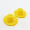 Playmobil 2494 Playmobil Lot of 2 adult peasant yellow hats